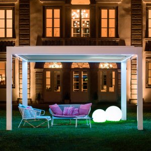 Bioklimatické pergoly LED